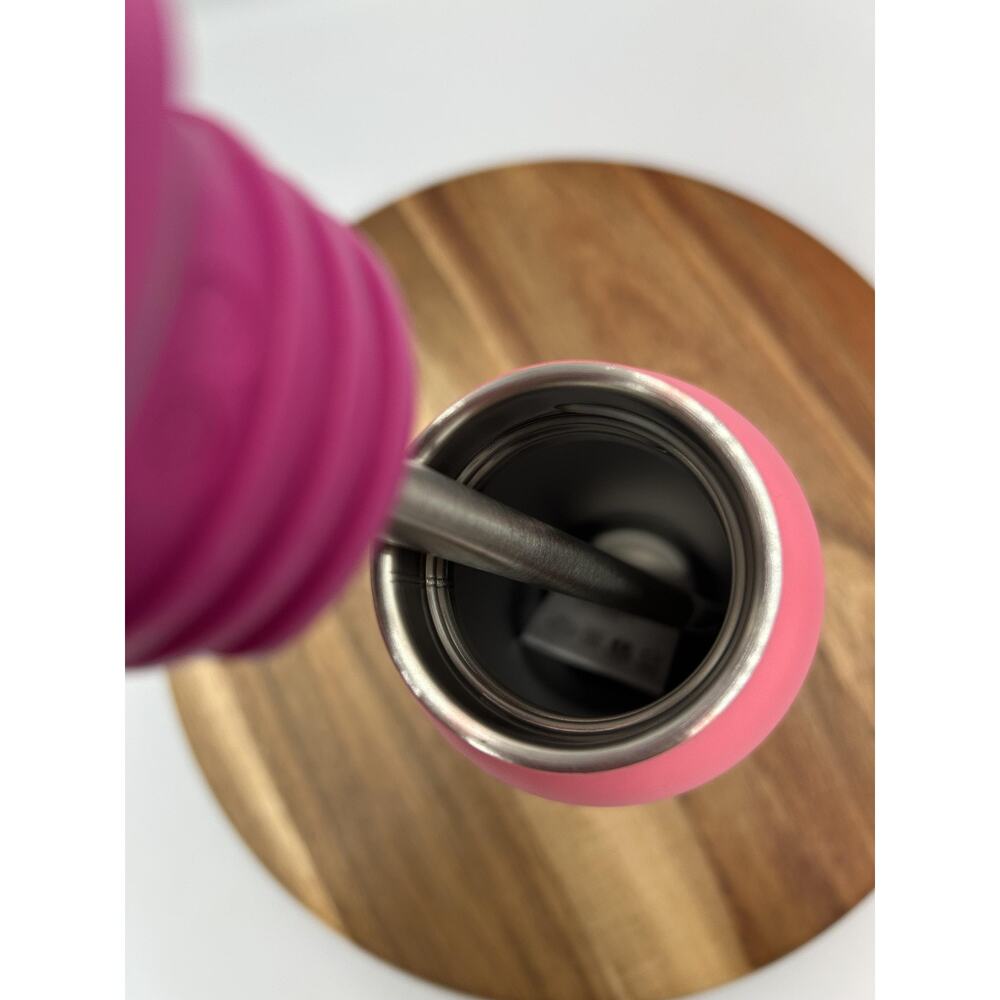 Klean Kanteen Rise Classic Water Bottle 16oz Ltd Edition Kaleidoscope Pink Straw - Picture 8 of 10
